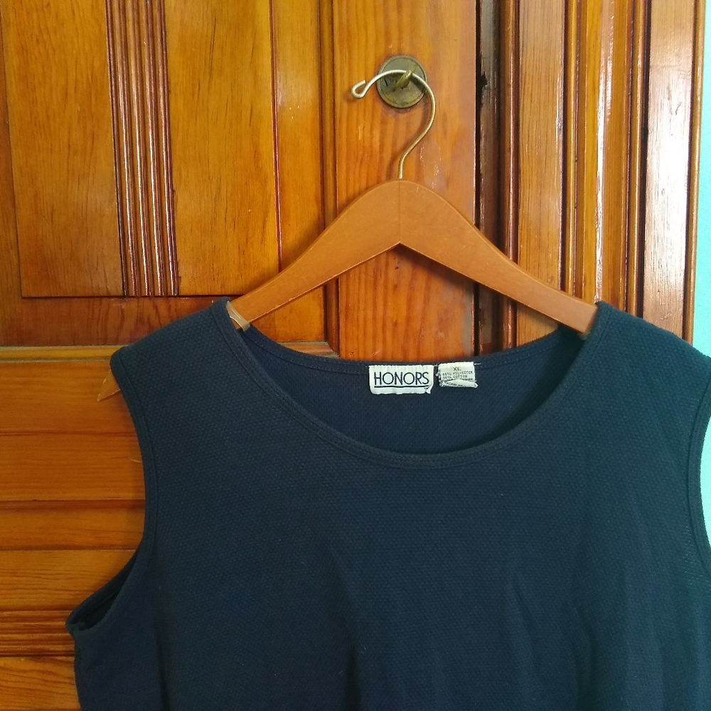 Blue tank top dress